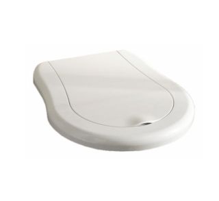 Сиденье для унитаза Kerasan Retro 108401 с крышкой белое